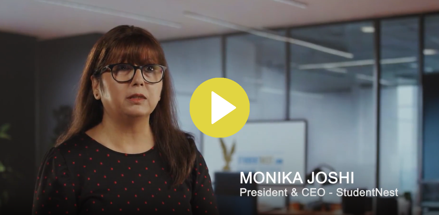 video thumbnail of Monika Joshi speaking about our tutoring approach